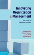 Cover: Innovating Organization and Management - Cambridge University Press