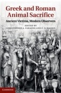 Cover: Greek and Roman Animal Sacrifice - Cambridge University Press