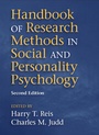 Cover: Handbook of Research Methods in Social and Personality Psychology - Cambridge University Press
