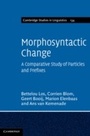 Cover: Morphosyntactic Change - Cambridge University Press