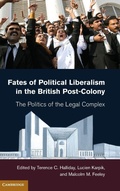 Cover: Fates of Political Liberalism in the British Post-Colony - Cambridge University Press