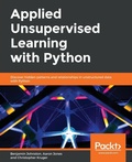Cover: Applied Unsupervised Learning with Python - Packt Publishing