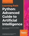 Cover: Python: Advanced Guide to Artificial Intelligence - Packt Publishing