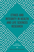 Cover: Ethics and Integrity in Health and Life Sciences Research - Emerald Publishing Limited
