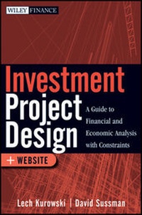 Enlarge image Cover: Investment Project Design - Wiley