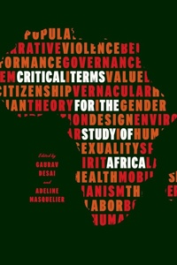 Bild: Critical Terms for the Study of Africa - University of Chicago Press
