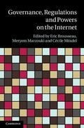 Cover: Governance, Regulation and Powers on the Internet - Cambridge University Press