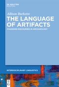 Cover: The Language of Artifacts - De Gruyter Mouton
