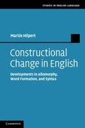 Cover: Constructional Change in English - Cambridge University Press