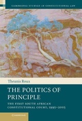 Cover: The Politics of Principle - Cambridge University Press