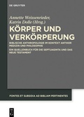 Cover: K&ouml;rper und Verk&ouml;rperung - De Gruyter
