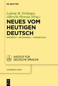 Abbildung von: Neues vom heutigen Deutsch - De Gruyter