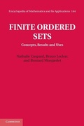 Cover: Finite Ordered Sets - Cambridge University Press