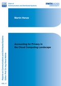 Cover: Accounting for Privacy in the Cloud Computing Landscape - Shaker