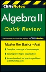 Cover: CliffsNotes Algebra II QuickReview - Cliffs Notes