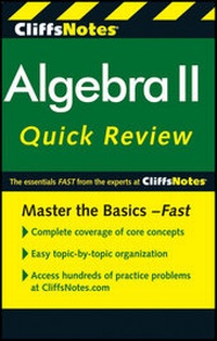 Enlarge image Cover: CliffsNotes Algebra II QuickReview - Cliffs Notes