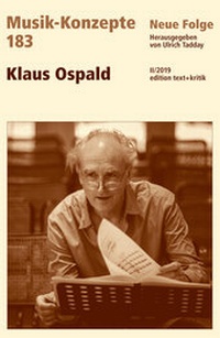 Abbildung von: Klaus Ospald - Edition Text + Kritik