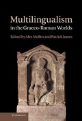 Cover: Multilingualism in the Graeco-Roman Worlds - Cambridge University Press