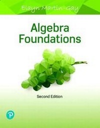 Abbildung von: Algebra Foundations - Pearson Education (US)
