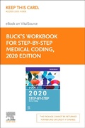 Cover: Buck's Workbook for Step-by-Step Medical Coding, 2020 Edition E-Book - Elsevier