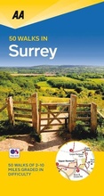 Cover: 50 Walks in Surrey - Automobile Association