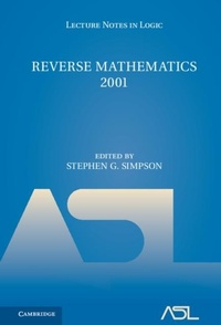 Abbildung von: Reverse Mathematics 2001 - Cambridge University Press