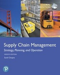 Abbildung von: Supply Chain Management: Strategy, Planning, and Operation, Global Edition - Pearson Higher Education;Pearson