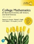 Cover: College Mathematics for Business, Economics, Life Sciences, and Social Sciences, Global Edition - Pearson Education Limited