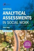 Cover: Writing Analytical Assessments in Social Work - Critical Publishing Ltd