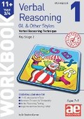 Cover: 11+ Verbal Reasoning Year 3/4 GL & Other Styles Workbook 1 - Accelerated Education Publications Ltd