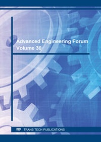 Enlarge image Cover: Advanced Engineering Forum Vol. 30 - Trans Tech Publications Ltd