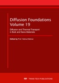 Cover: Diffusion and Thermal Transport in Bulk and Nano-Materials - Trans Tech Publications Ltd