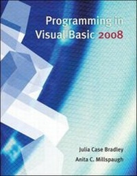 Abbildung von: Programming in Visual Basic 2008 - McGraw-Hill Professional