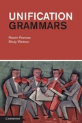 Cover: Unification Grammars - Cambridge University Press