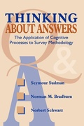 Cover: Thinking About Answers - Jossey-Bass