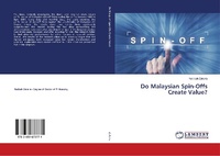 Abbildung von: Do Malaysian Spin-Offs Create Value? - LAP Lambert Academic Publishing