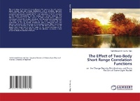 Abbildung von: The Effect of Two-Body Short Range Correlation Functions - LAP Lambert Academic Publishing