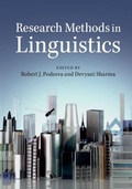 Cover: Research Methods in Linguistics - Cambridge University Press