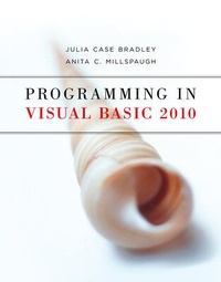 Abbildung von: Programming in Visual Basic 2010 - McGraw Hill Higher Education