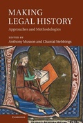 Cover: Making Legal History - Cambridge University Press
