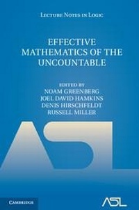Enlarge image Cover: Effective Mathematics of the Uncountable - Cambridge University Press