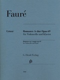 Cover: Gabriel Faur&eacute; - Romance A-dur op. 69 f&uuml;r Violoncello und Klavier - Henle, G&uuml;nter