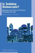 Cover: Is Judaism Democratic? - Purdue University Press