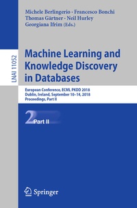 Abbildung von: Machine Learning and Knowledge Discovery in Databases - Springer