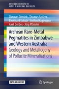 Cover: Archean Rare-Metal Pegmatites in Zimbabwe and Western Australia - Springer