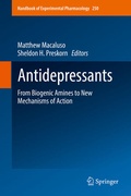 Cover: Antidepressants - Springer