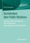 Cover: Nachdenken &uuml;ber Public Relations - Springer VS