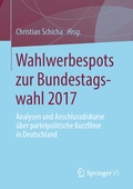 Cover: Wahlwerbespots zur Bundestagswahl 2017 - Springer VS