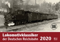 Abbildung von: Lokomotivklassiker der Deutschen Reichsbahn 2020 - Bild u. Heimat