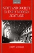 Cover: State and Society in Early Modern Scotland - Oxford University Press
